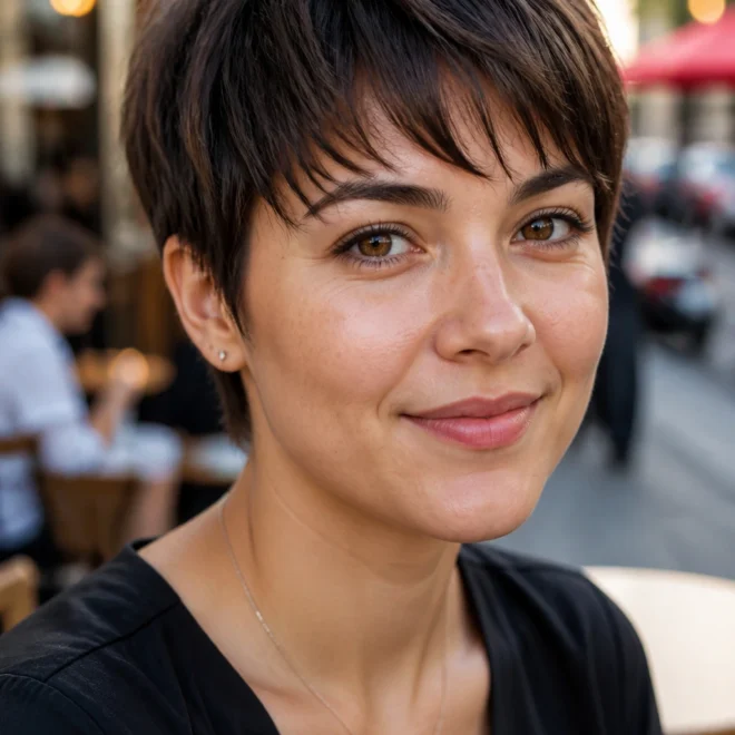 28 Short Pixie Cuts for Round Faces