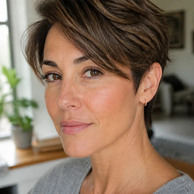 18 Long Pixie Cuts for Round Faces