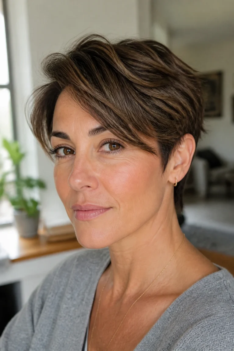 18 Long Pixie Cuts for Round Faces