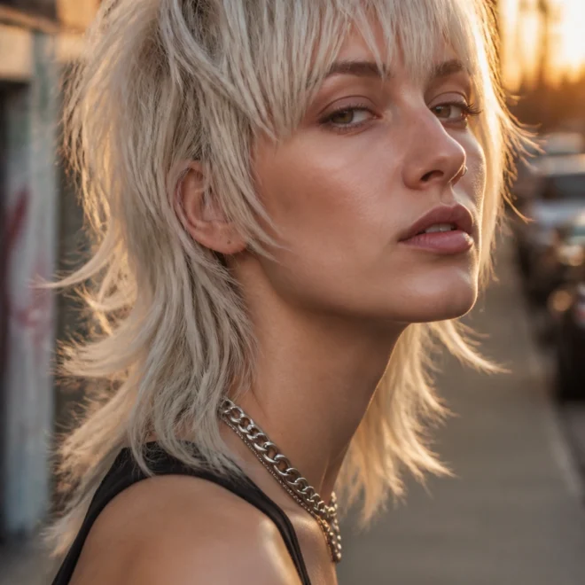 12 Shaggy Blonde Mullet Haircuts for Women