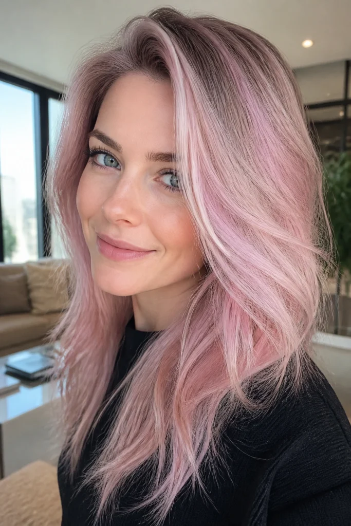 30 Pink Hair Color Ideas for Cool Skin Tones
