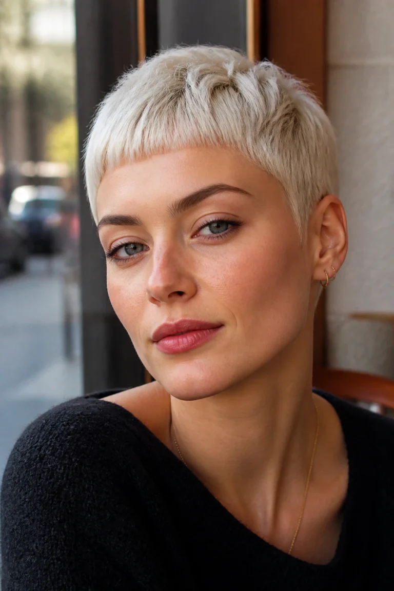20 Platinum Pixie Cuts for Fine Hair