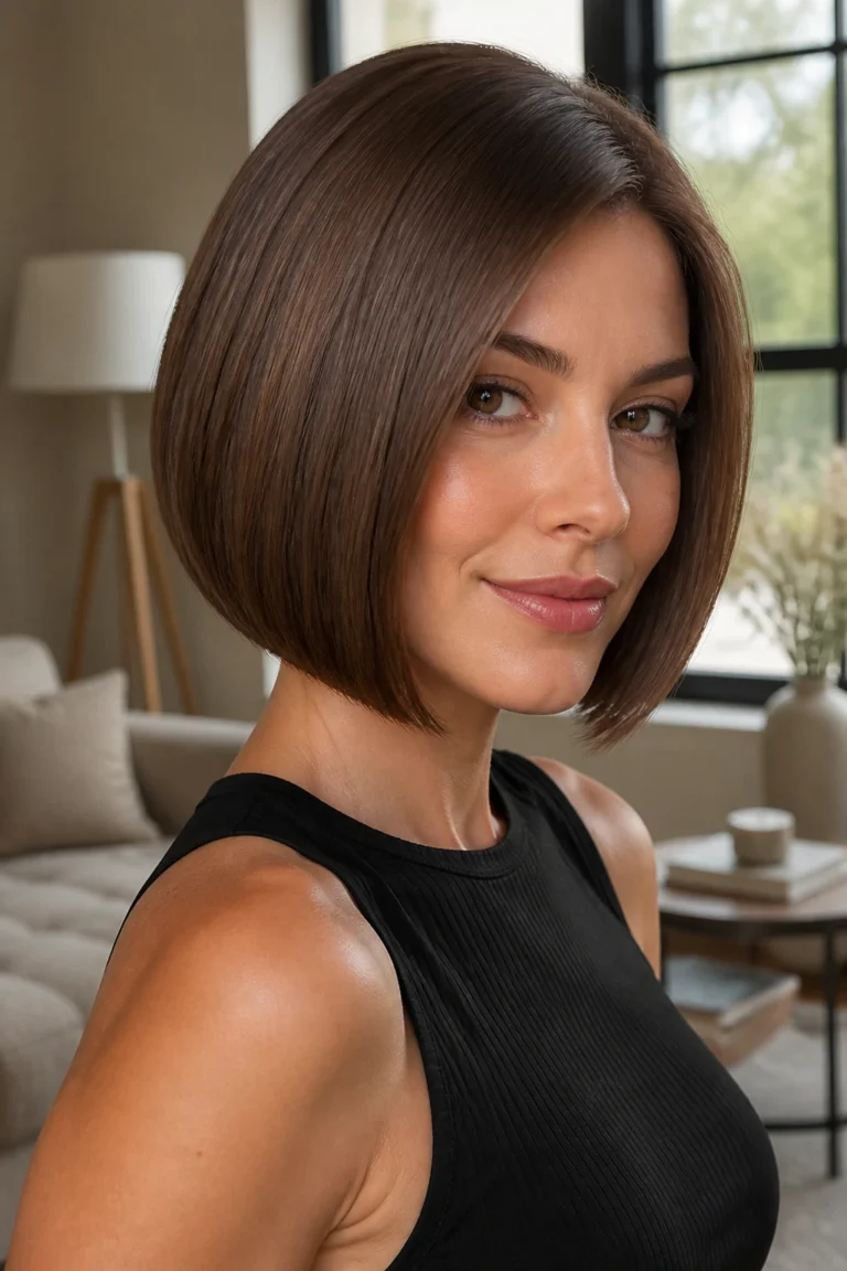 30 Brown Bob Haircuts for Fine Hair