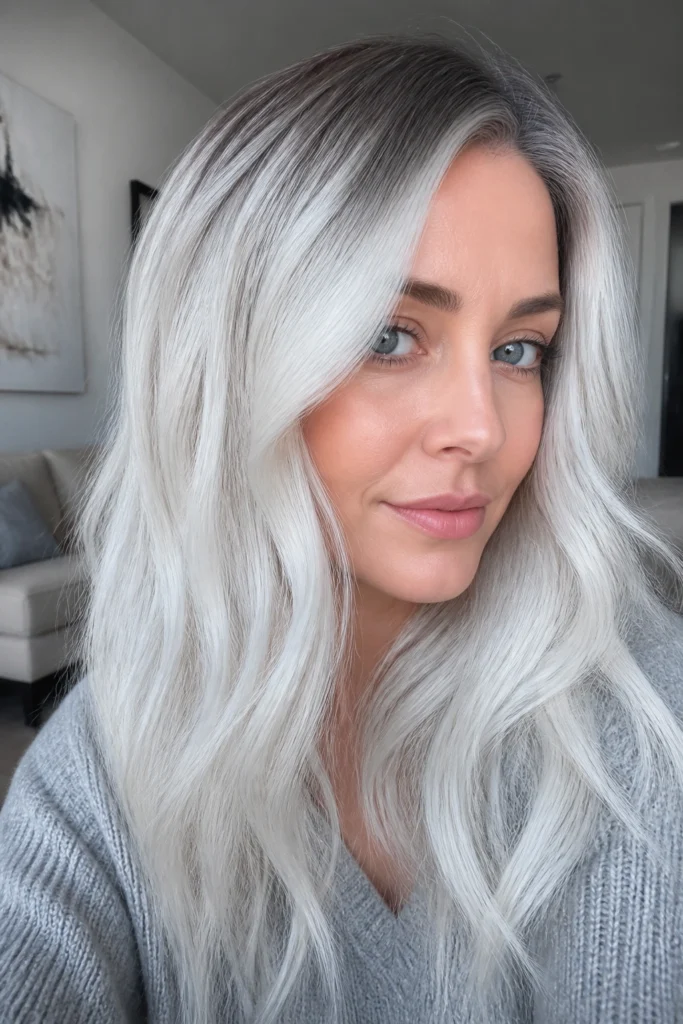 18 White Hair Color Ideas for Cool Skin Tones