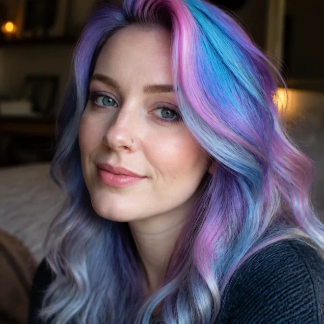 20 Rainbow Hair Color Ideas for Cool Skin Tones
