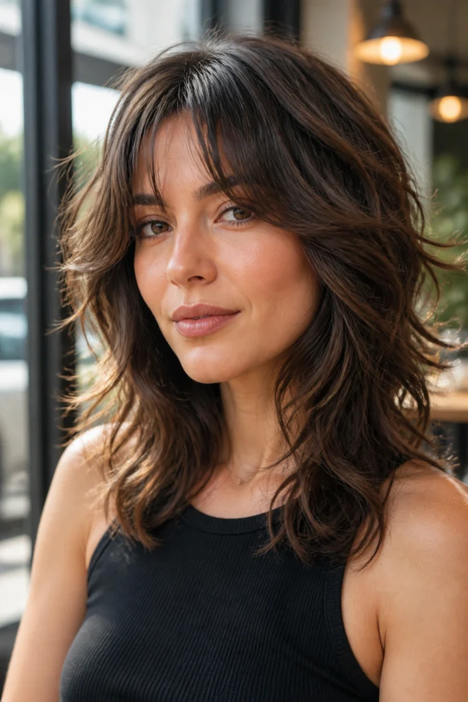 28 Choppy Haircuts for Round Faces
