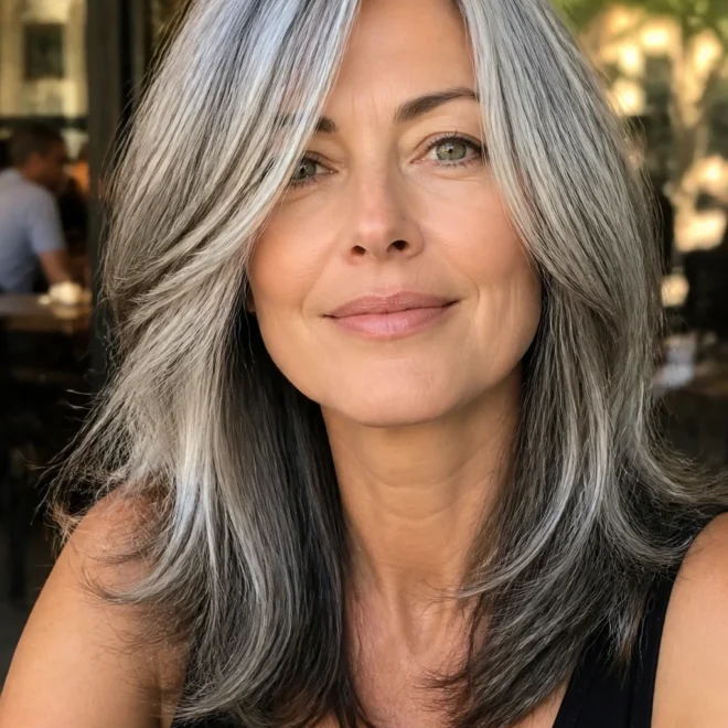 28 Salt and Pepper Hair Color Ideas for Cool Skin Tones