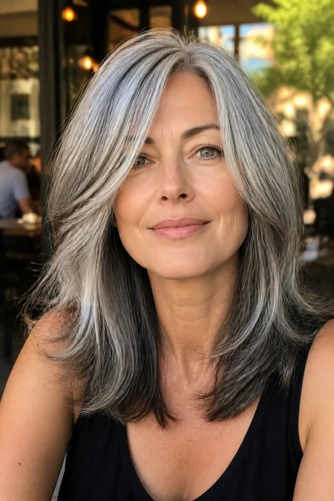 28 Salt and Pepper Hair Color Ideas for Cool Skin Tones