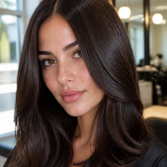 28 Chocolate Brown Hair Color Ideas for Cool Skin Tones