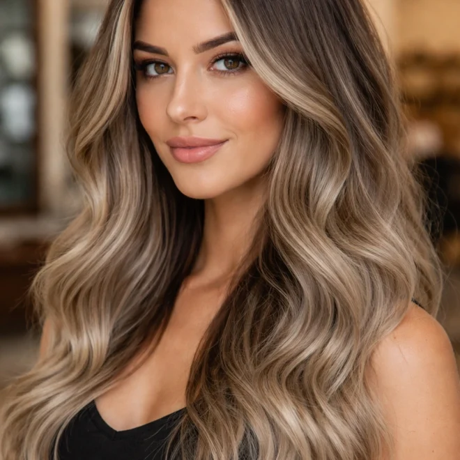 30 Ash Blonde Balayage Looks for Brown Hair