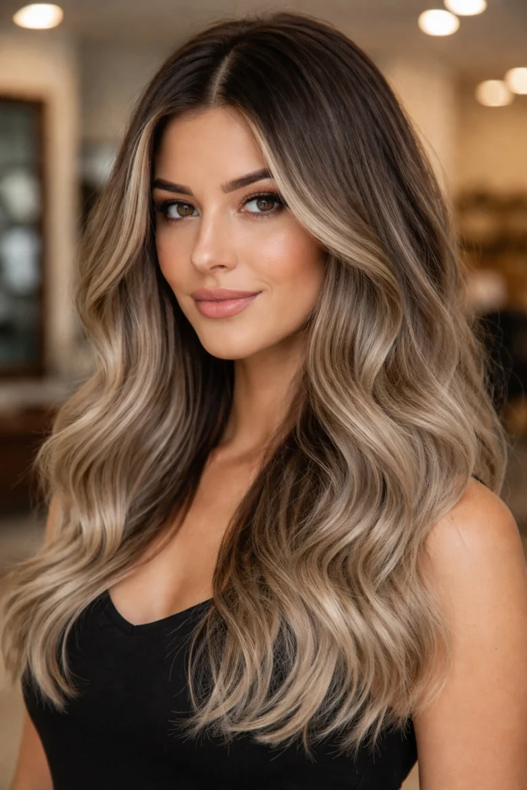 30 Ash Blonde Balayage Looks for Brown Hair