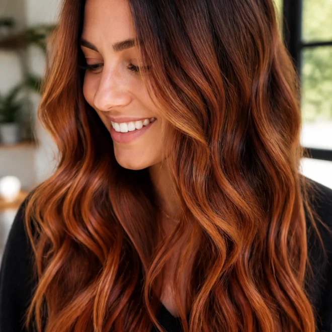 20 Copper Balayage Looks for Brown Hair