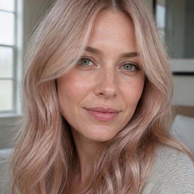 20 Rose Blonde Hair Color Ideas for Cool Skin Tones