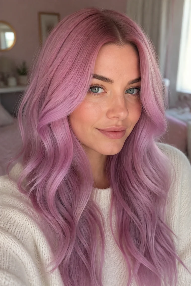 25 Pink Violet Hair Color Ideas for Cool Skin Tones