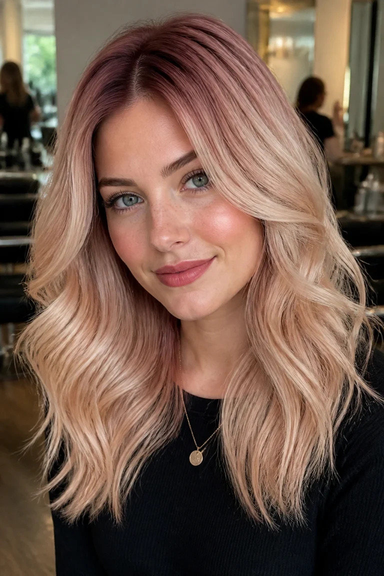 12 Red Dark Root Hair Colors for Blonde Hair