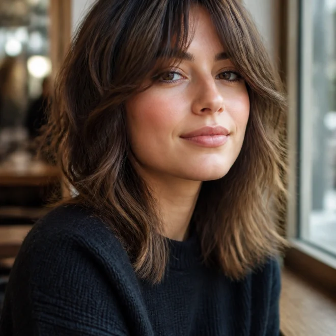18 Choppy Haircuts for Round Faces
