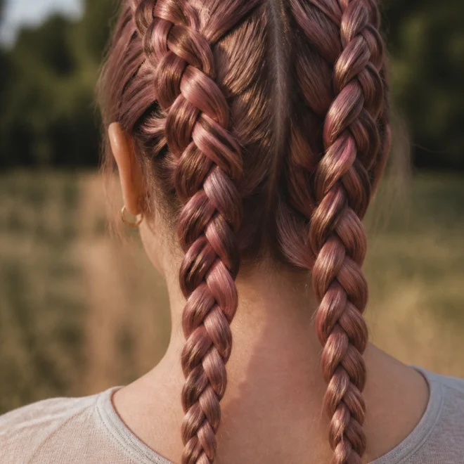 28 Rose Gold Hair Color Ideas for Cool Skin Tones