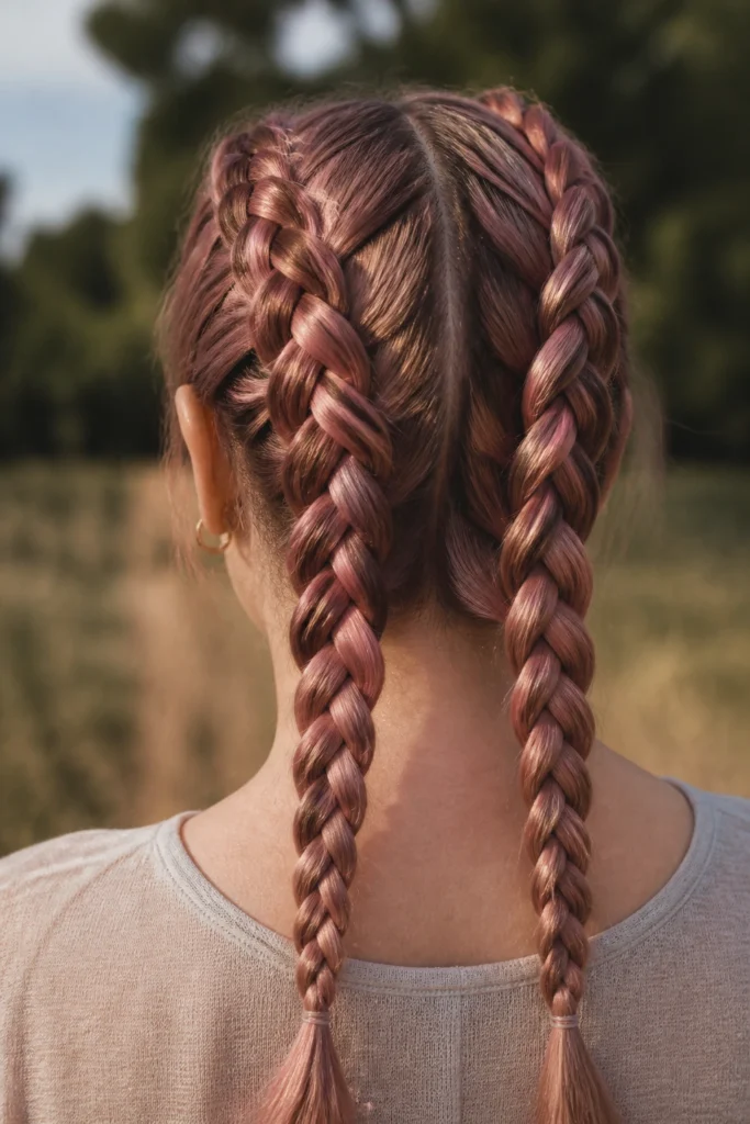28 Rose Gold Hair Color Ideas for Cool Skin Tones