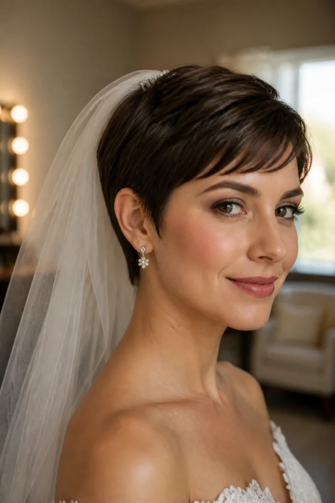 20 Short Hairstyles for Weddings