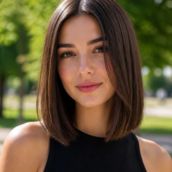 25 Straight Lob Haircuts for Medium Length Hair