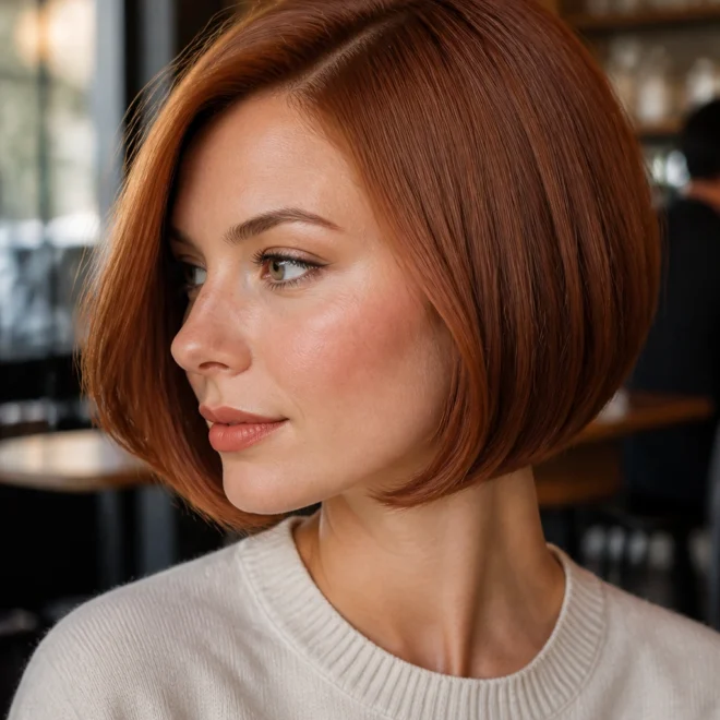 22 Auburn Copper Bob Haircuts for Fine Hair