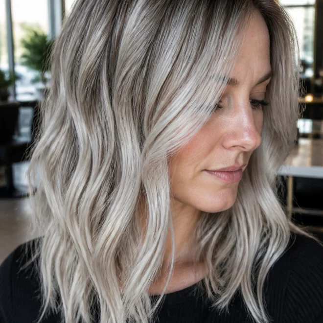 25 Grey Blonde Hair Color Ideas for Cool Skin Tones