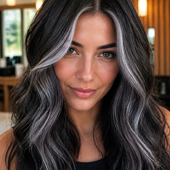 30 Grey Balayage Looks for Brown Hair