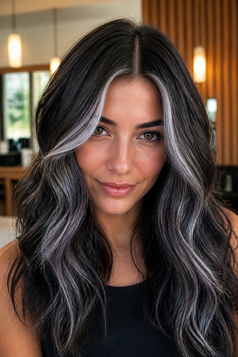 30 Grey Balayage Looks for Brown Hair