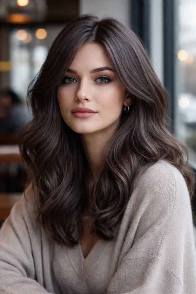 28 Chocolate Brunette Hair Color Ideas for Cool Skin Tones