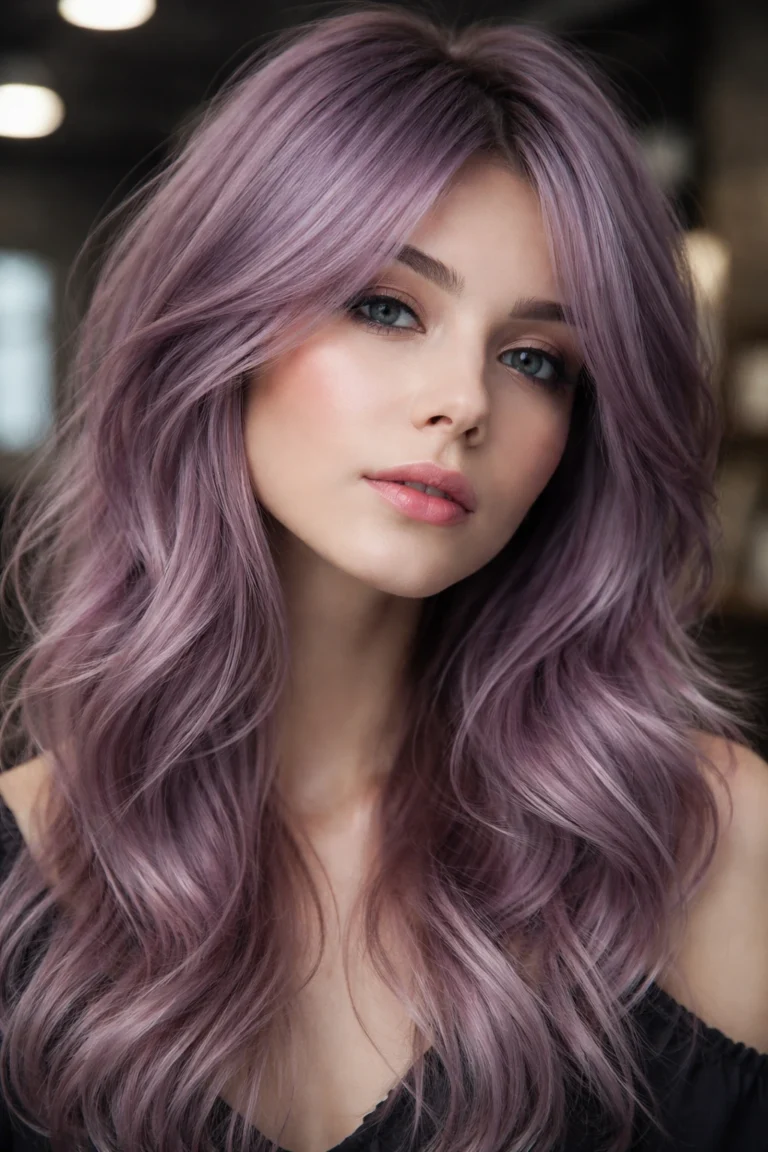 18 Pink Gray Hair Color Ideas for Cool Skin Tones