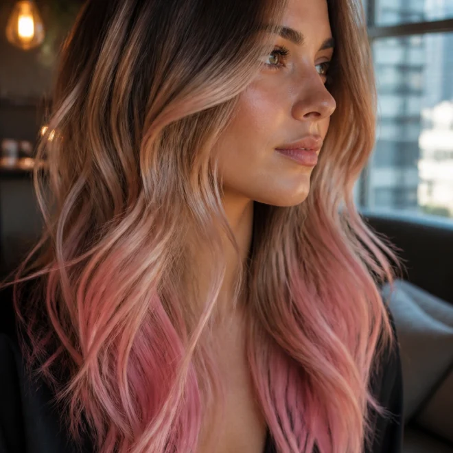 18 Blonde Pink Highlights for Brown Hair