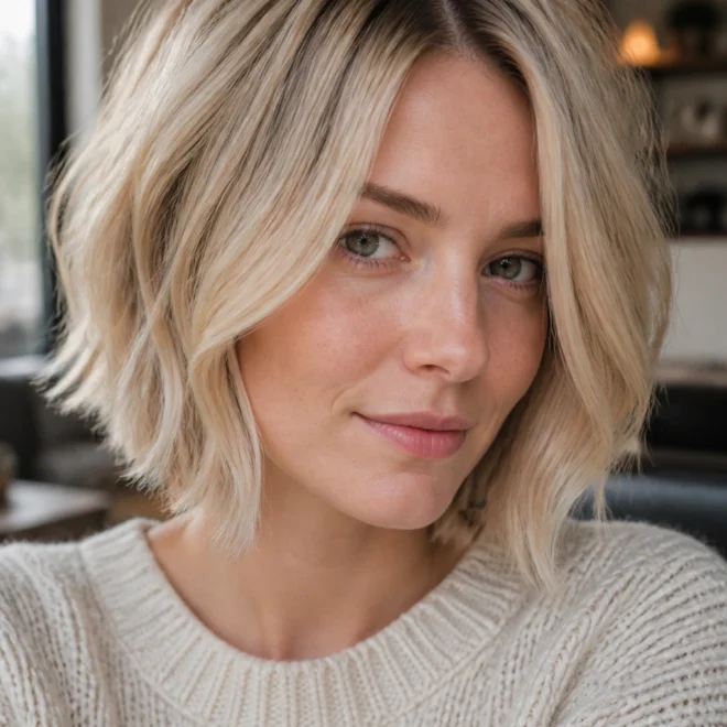 28 Messy Blonde Bob Haircuts for Fine Hair