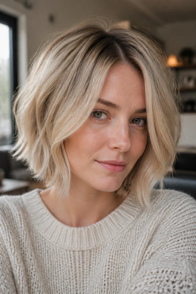 28 Messy Blonde Bob Haircuts for Fine Hair