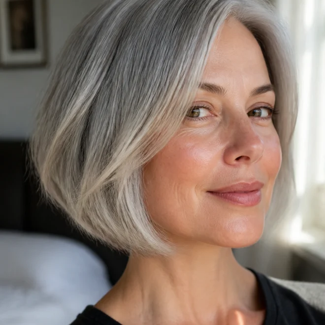 18 Gray Bob Haircuts for Fine Hair
