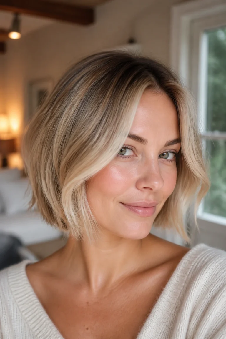 15 Money Piece Highlights for Short Blonde Bobs