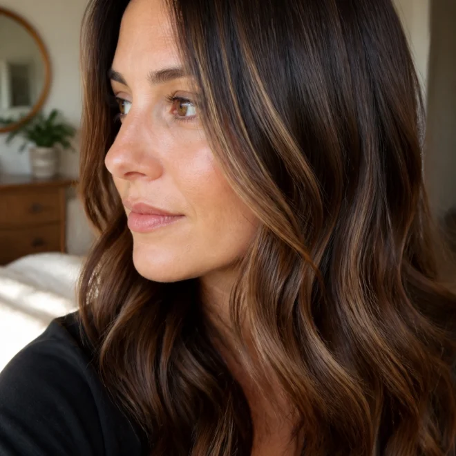 22 Hazelnut Highlights for Brown Hair