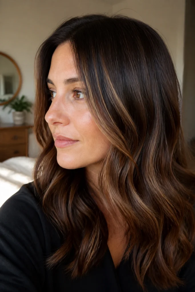 22 Hazelnut Highlights for Brown Hair