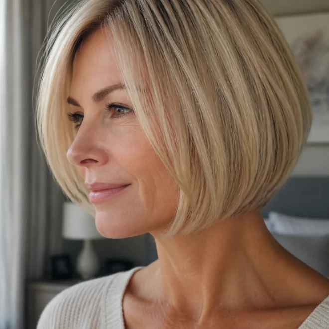 20 Inverted Blond Bob Haircuts for Fine Hair