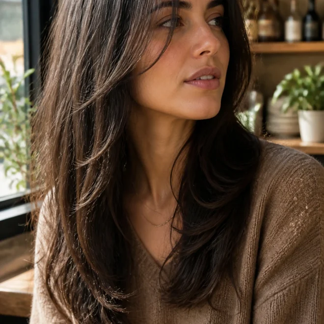 18 French Haircuts for Round Faces