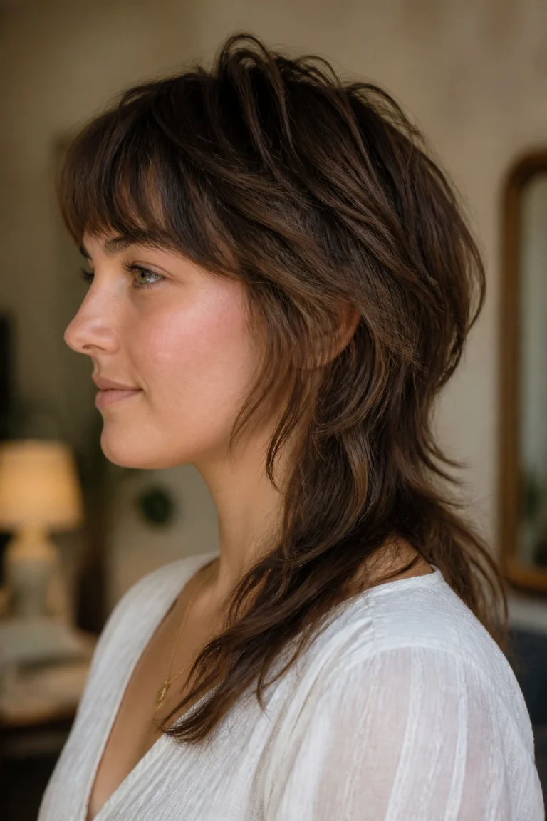 28 Thick Hairstyles for Round Faces