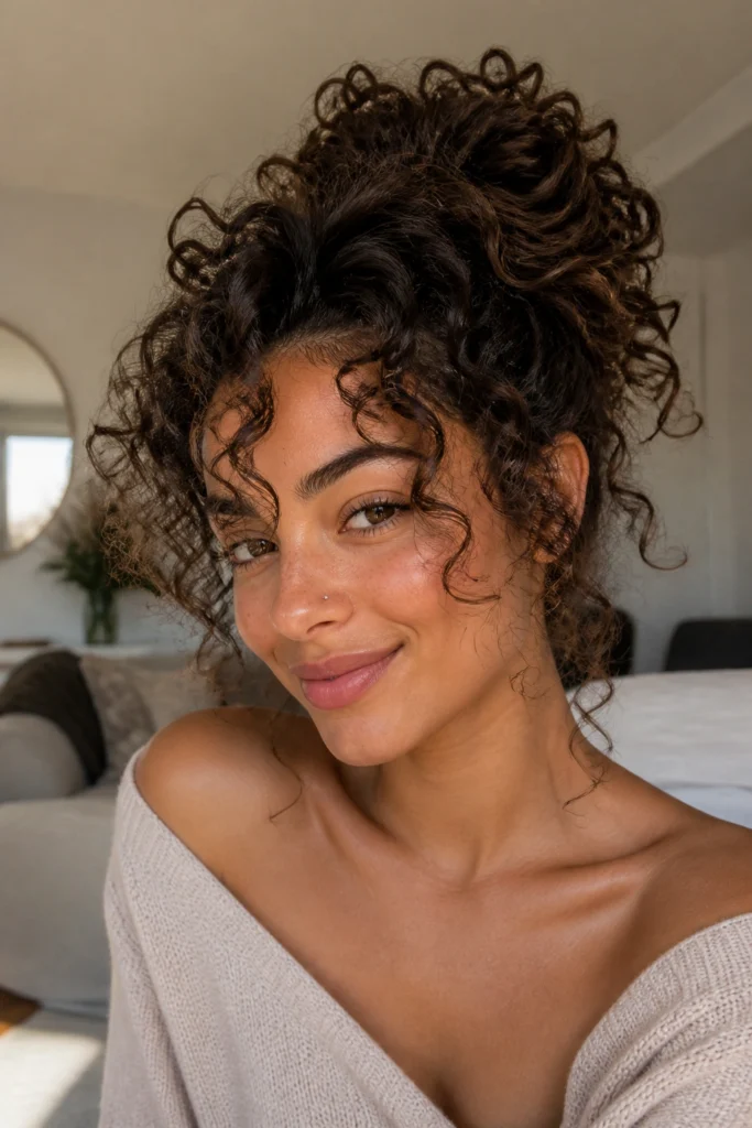 18 Messy Curls for Curly Hair