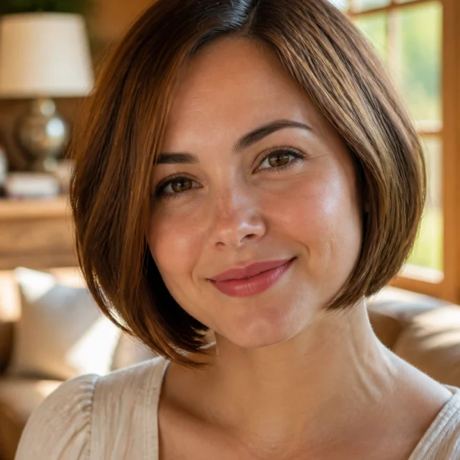 25 Bob Haircuts for Round Faces