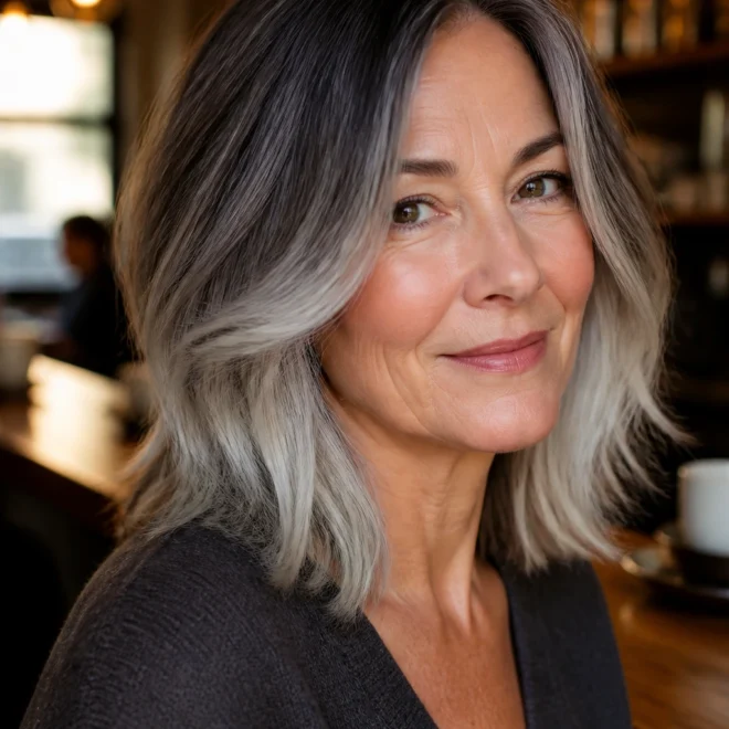 28 Gray Hair Color Ideas for Women Over 50