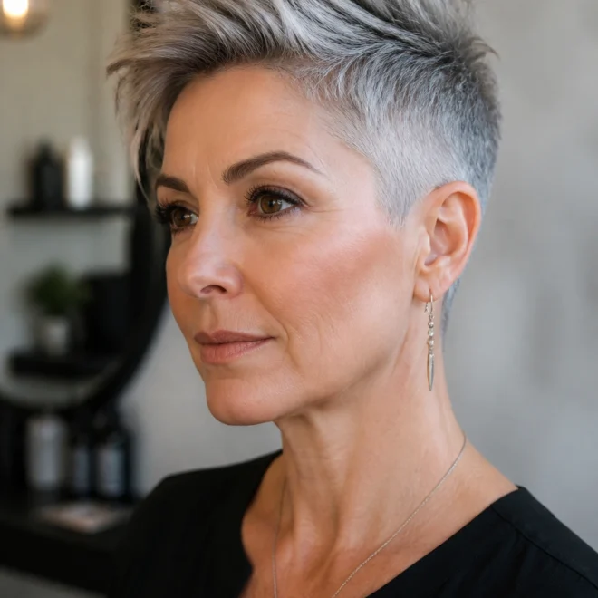 45 Mohawk Hairstyles for Women Over 40