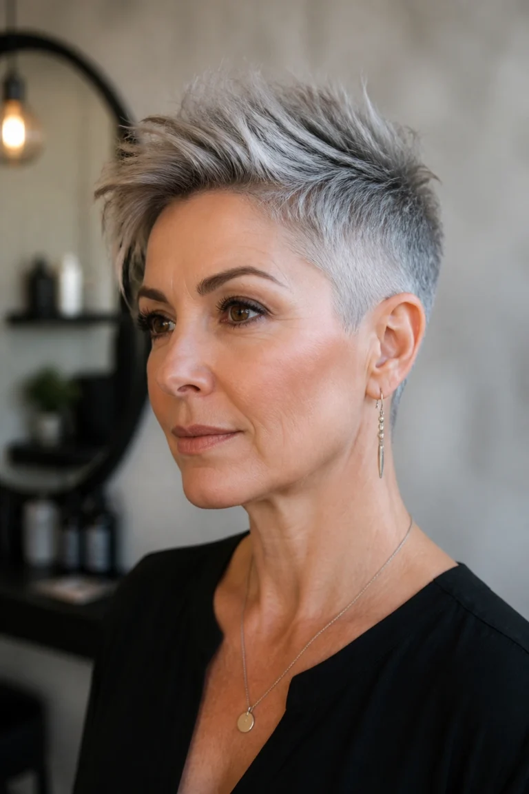 45 Mohawk Hairstyles for Women Over 40