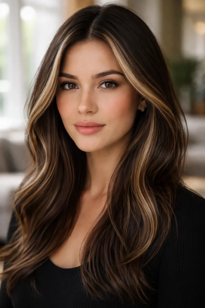 22 Blonde Black Lowlights for Brunette Hair