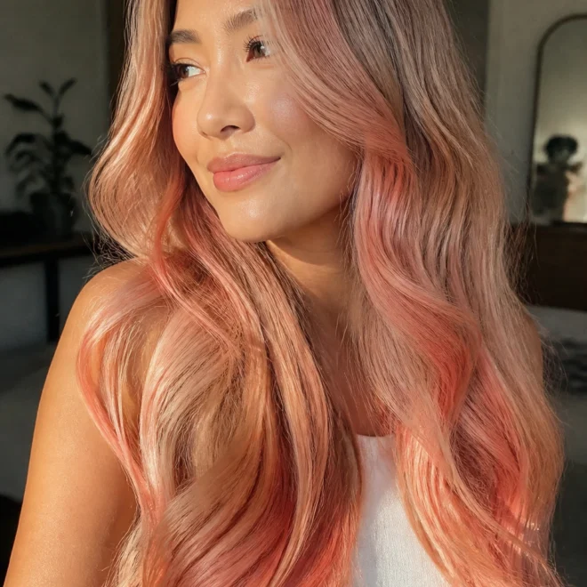 20 Pastel Pink Ombre Hair Ideas for Long Hair