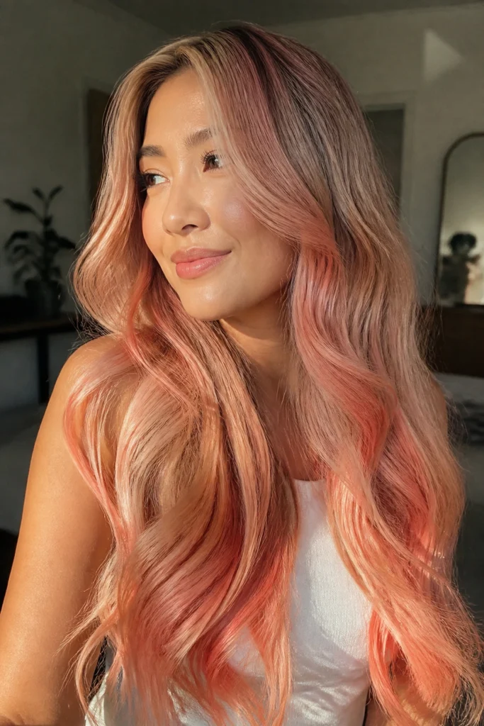 20 Pastel Pink Ombre Hair Ideas for Long Hair
