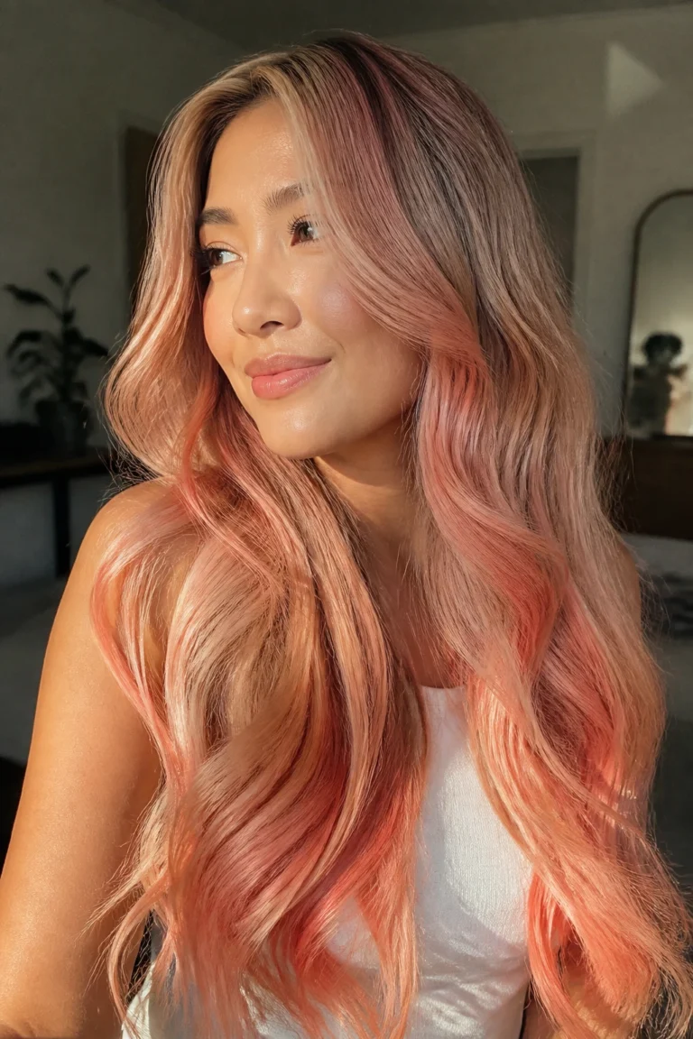 20 Pastel Pink Ombre Hair Ideas for Long Hair