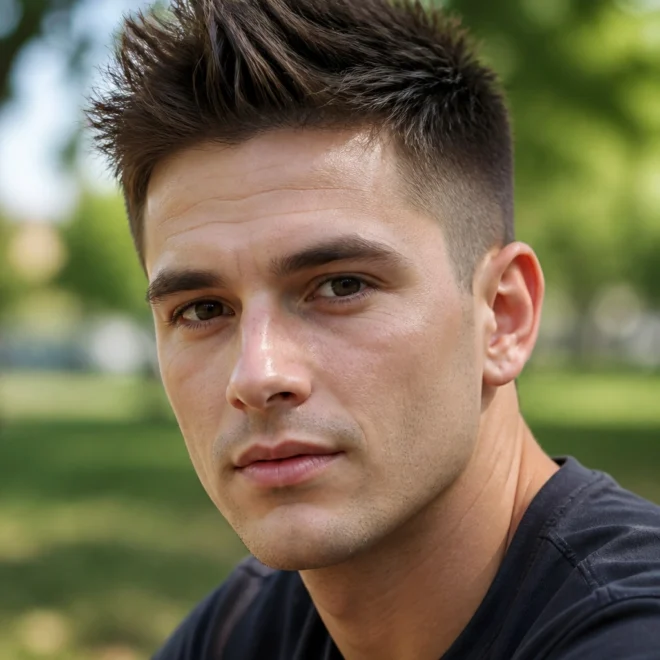 20 Short Spiky Haircuts for Round Faces